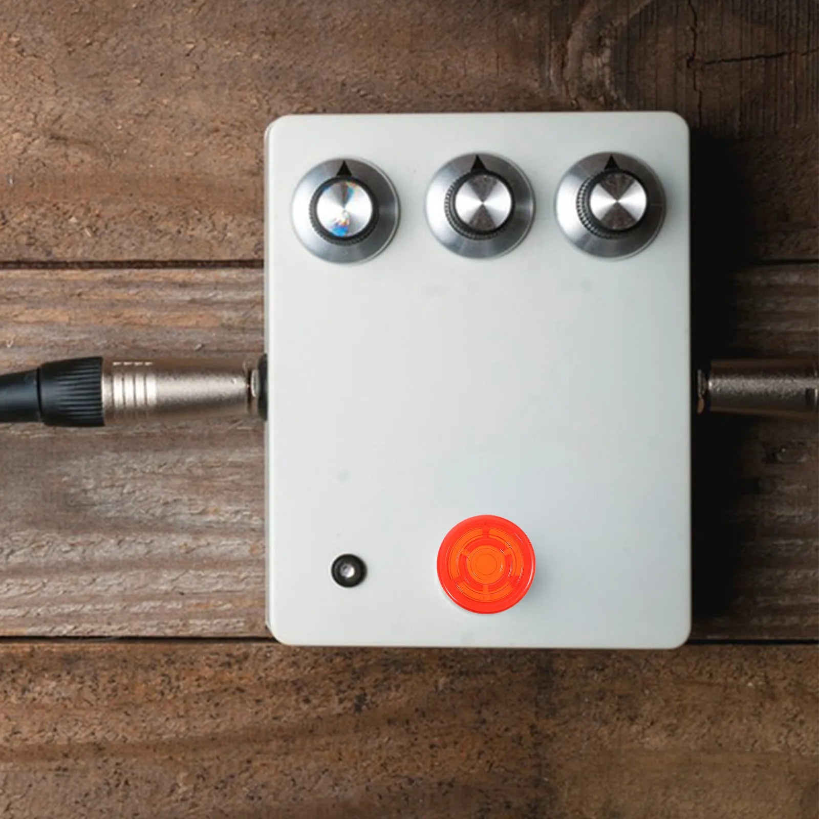 20Pcs Guitar Pedal Footswitch Buttons Electric Guitar Caps Replacement Knobs Easy Install No Tools Required Wide Compatibility