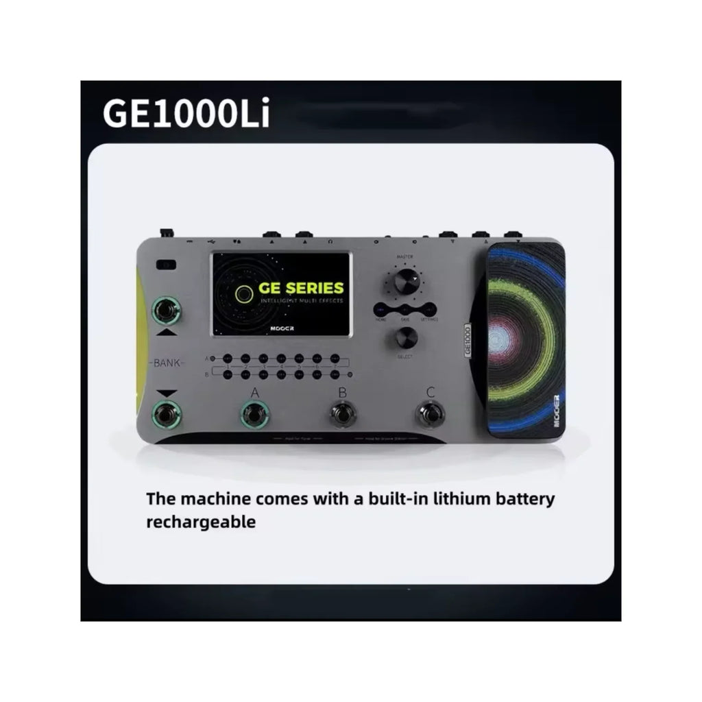 Hot sale Mooer Ge1000LI/GE-1000LI Amp Modeling Multi-effects Pedals Guitar Processor Electric Guitar Effects Pedal Multi Effect