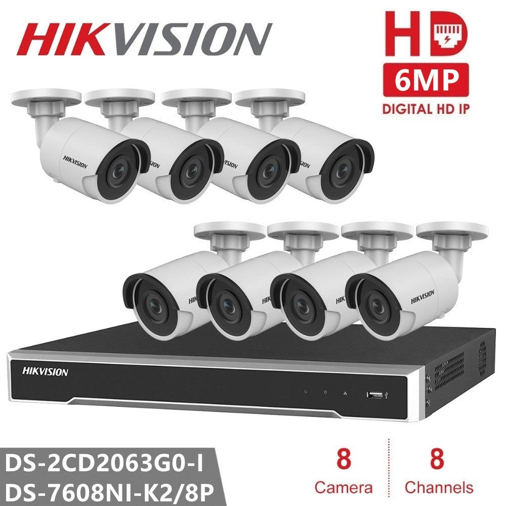 Hikvision Security Camera Kits 6MP IP Camera DS-2CD2063G0-I System-9
