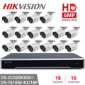 Hikvision CCTV Camera Kits Video Surveillance 6MP IP Camera Surveillance System-0