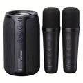 NNETM Wireless Speaker with Dual Karaoke Microphones-0